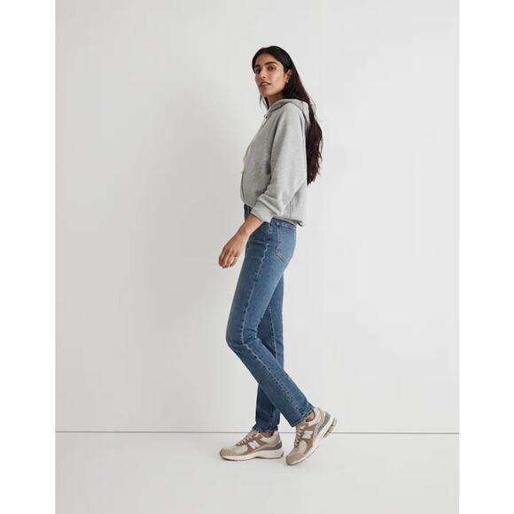 Madewell The Perfect Vintage Jean Kepler Blue Wash Size 32 NWT Classic Preppy - Picture 3 of 16